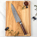 Santoku Damascus 67 Capas — Filo Japonés Premium